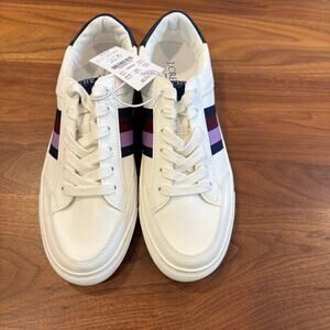 NWT Size 9 Sneakers J Crew Striped Road Trip Sneakers